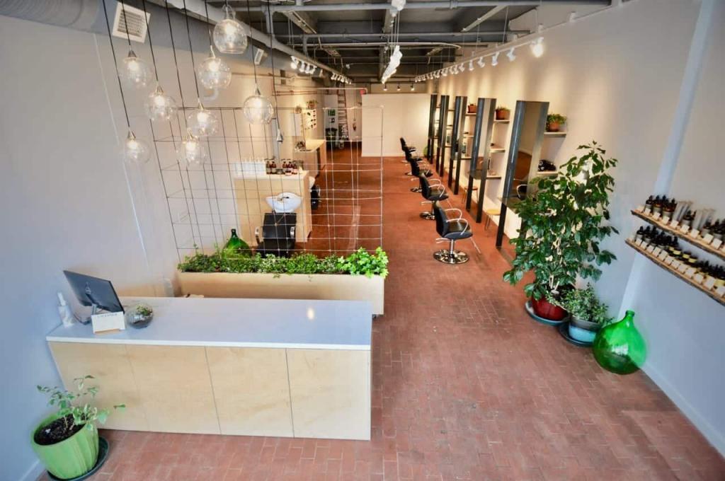 Hair salon office